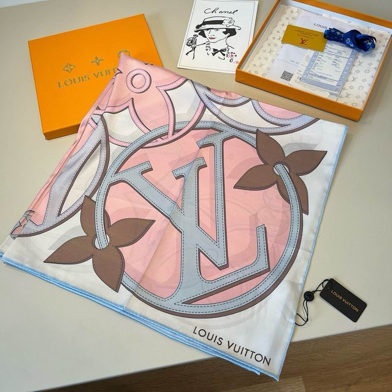 LV silk scarf hm (301)