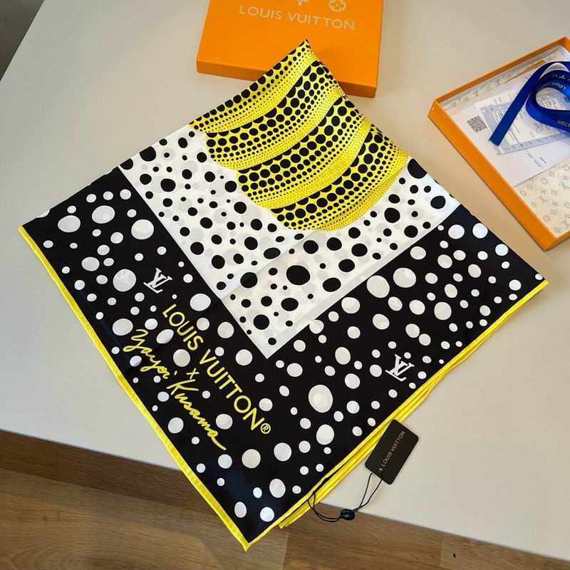 LV silk scarf hm (318)