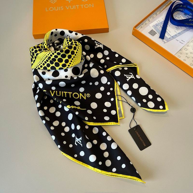 LV silk scarf hm (319)