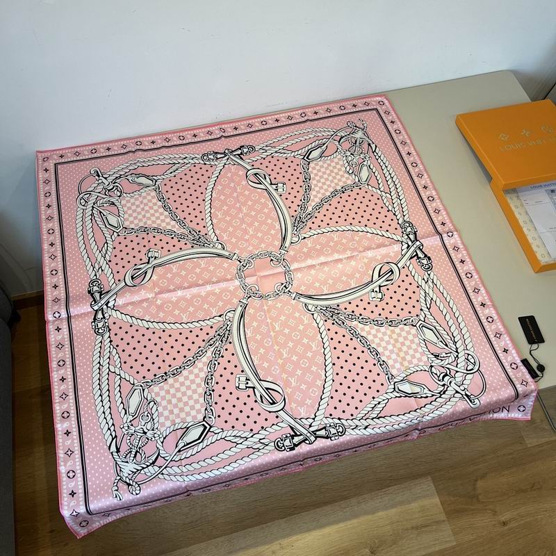 LV silk scarf hm (32)