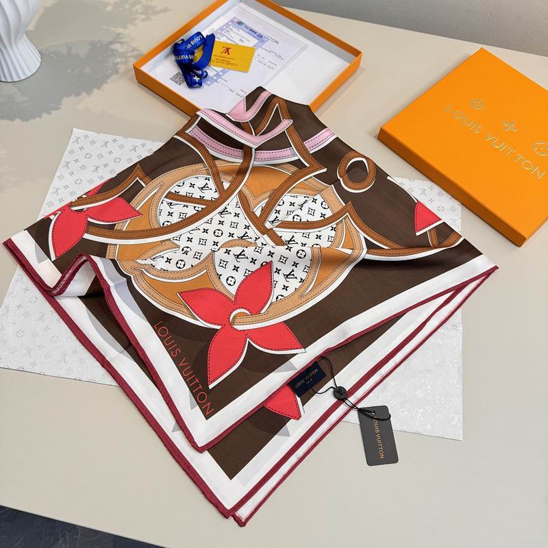LV silk scarf hm (329)