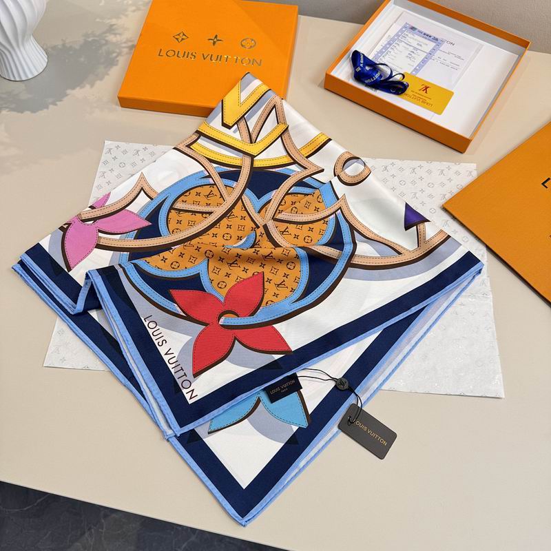 LV silk scarf hm (331)