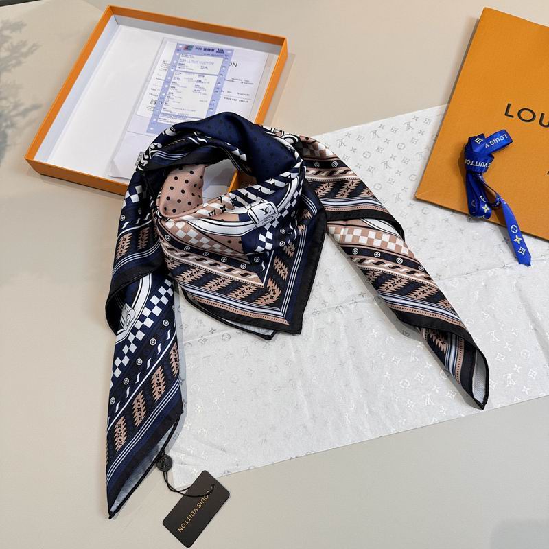 LV silk scarf hm (357)