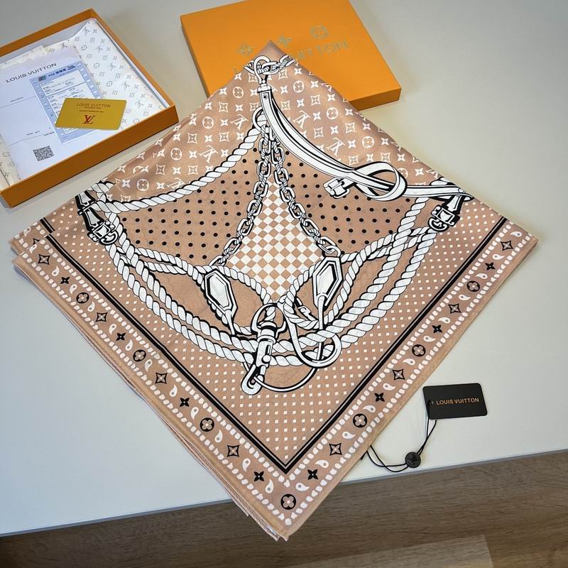 LV silk scarf hm (36)