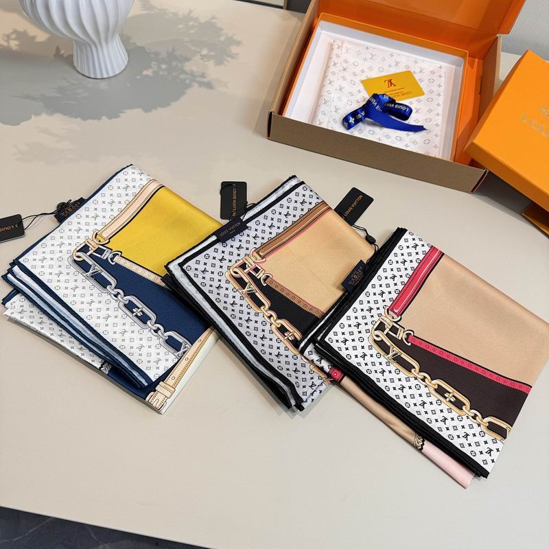 LV silk scarf hm (422)