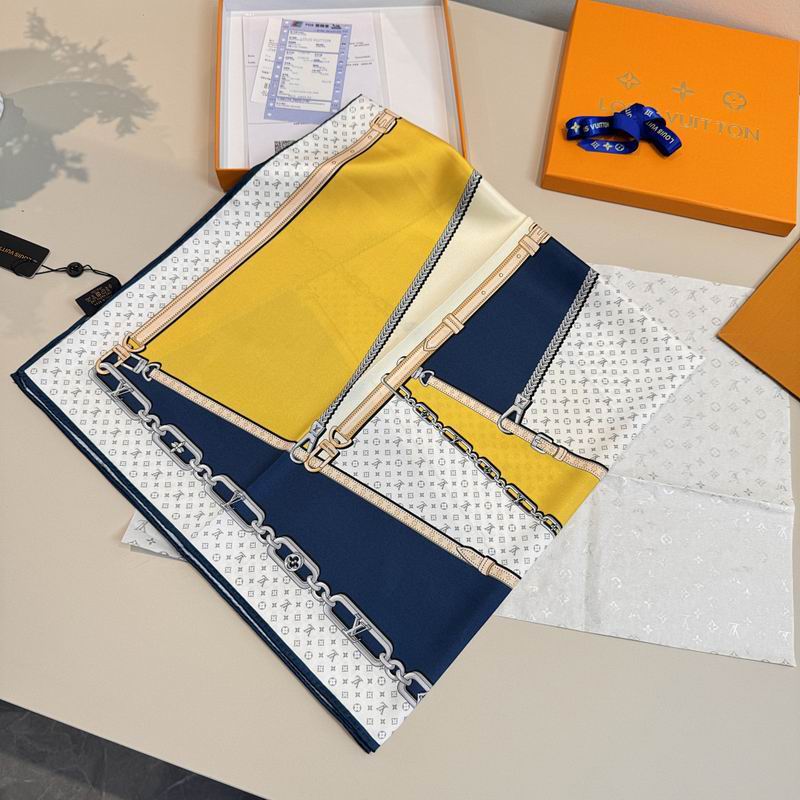 LV silk scarf hm (423)
