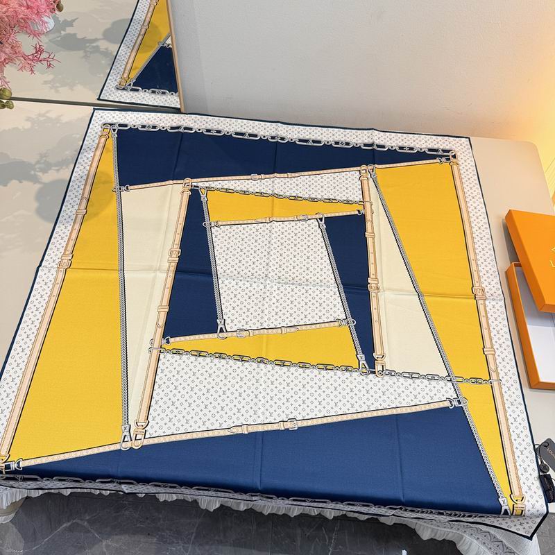 LV silk scarf hm (425)
