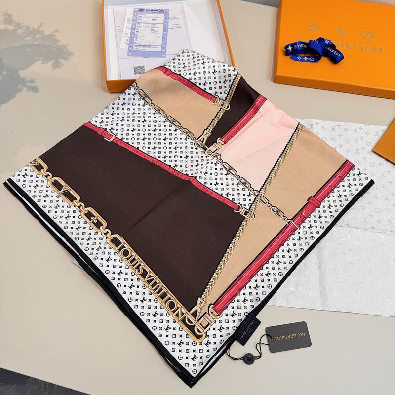 LV silk scarf hm (426)
