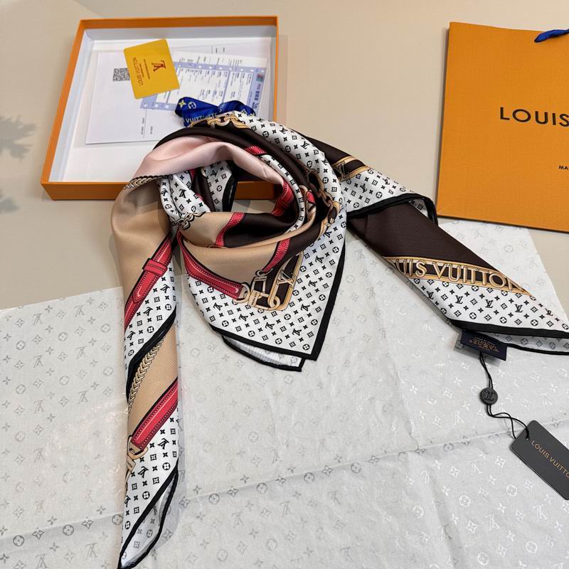 LV silk scarf hm (427)