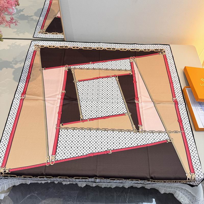 LV silk scarf hm (428)