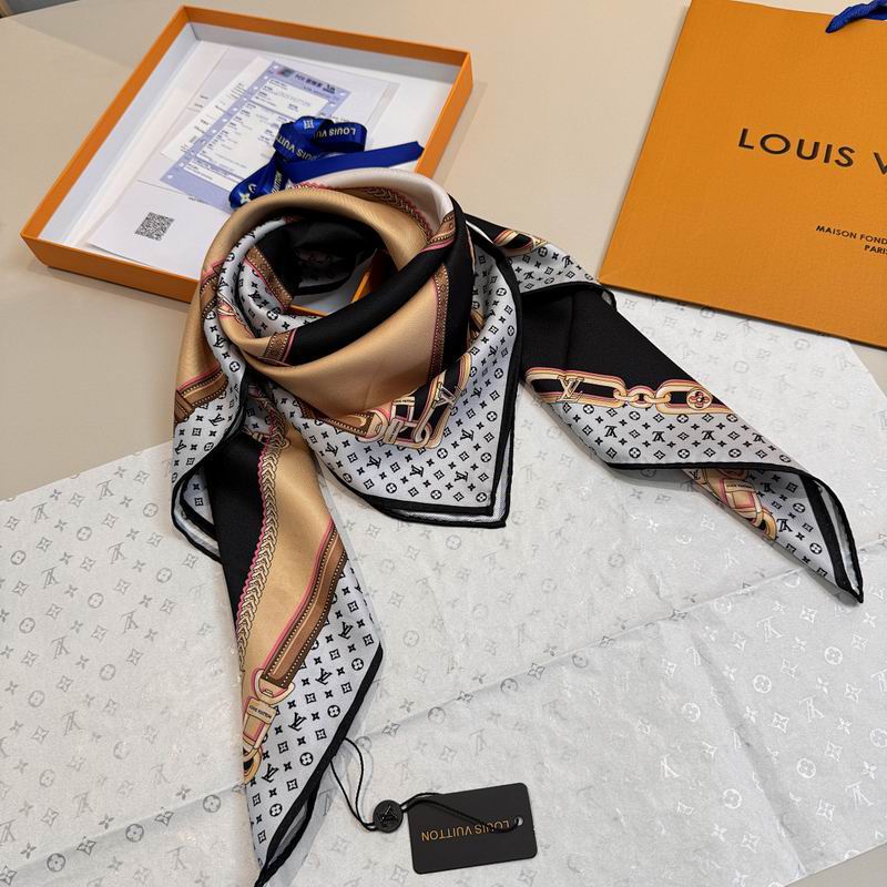 LV silk scarf hm (430)