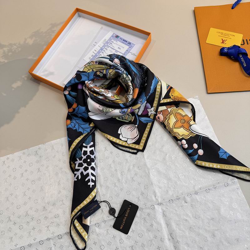 LV silk scarf hm (460)