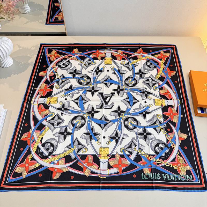 LV silk scarf hm (465)