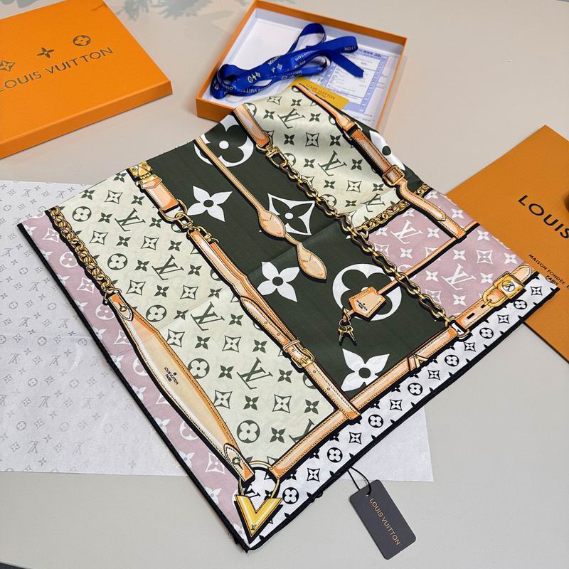 LV silk scarf hm (470)