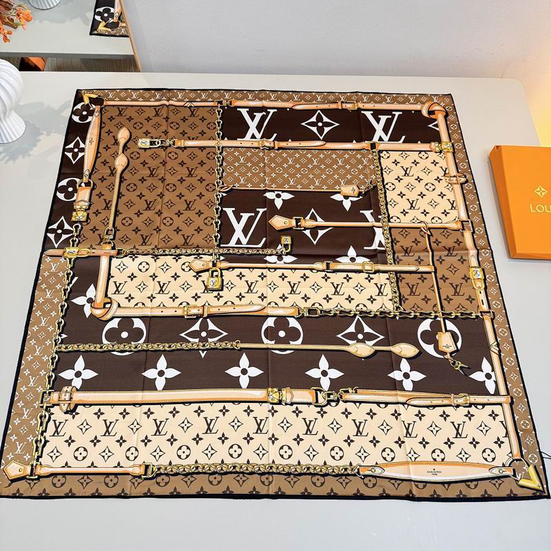LV silk scarf hm (475)
