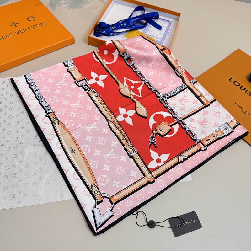 LV silk scarf hm (479)