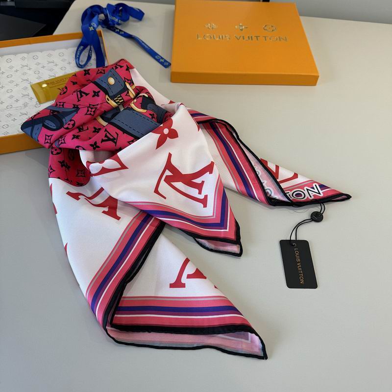 LV silk scarf hm (487)