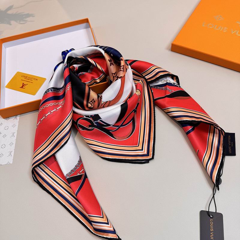 LV silk scarf hm (504)