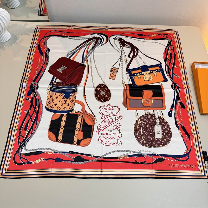 LV silk scarf hm (505)