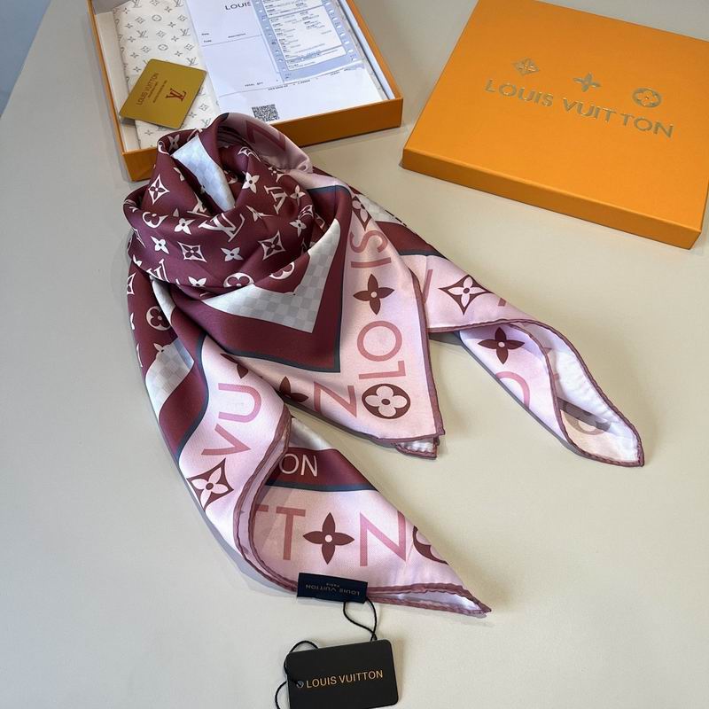 LV silk scarf hm (8)