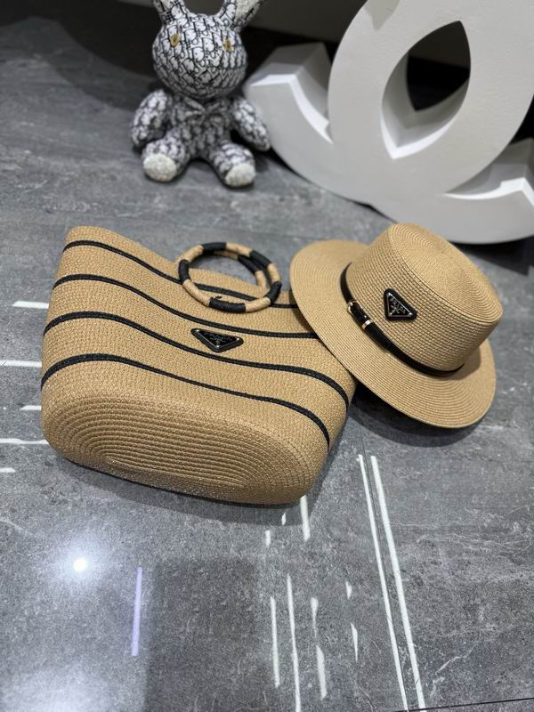 Prada beach bag hat dx (54)