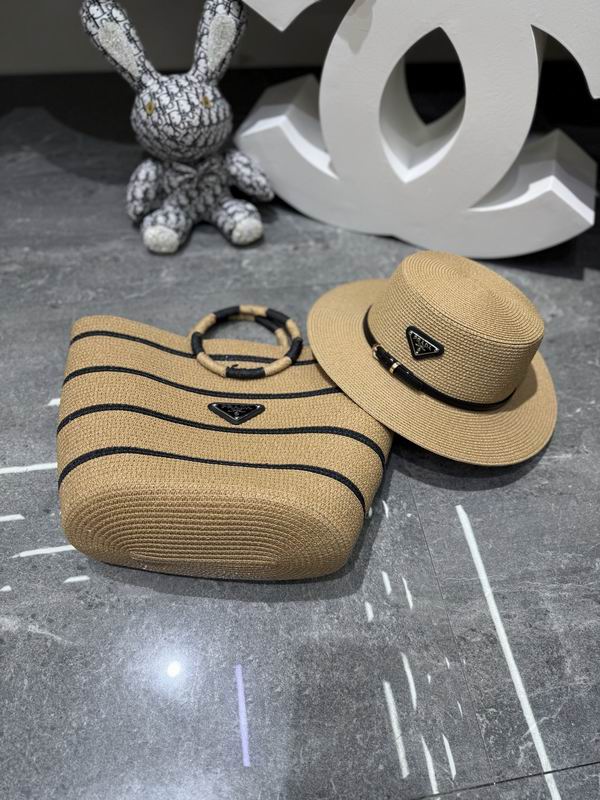 Prada beach bag hat dx (57)