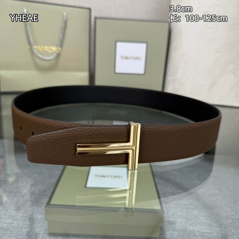 Tom Ford belt 38mmX100-125cm 8L (101)