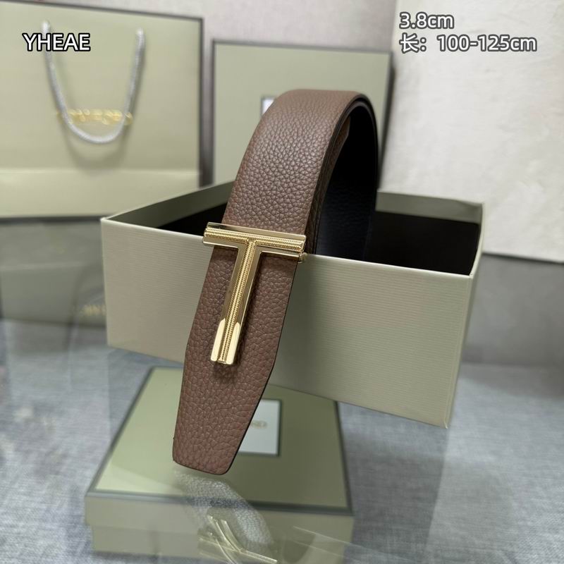 Tom Ford belt 38mmX100-125cm 8L (103)