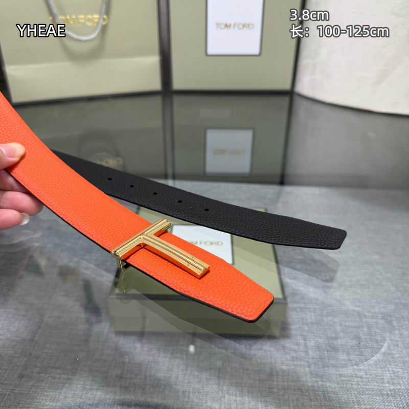 Tom Ford belt 38mmX100-125cm 8L (114)