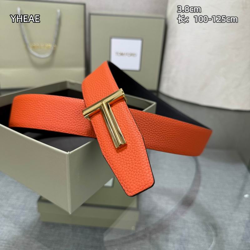 Tom Ford belt 38mmX100-125cm 8L (116)