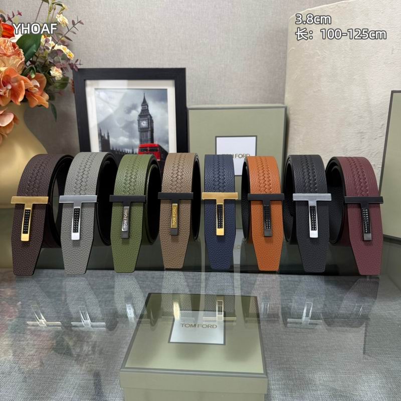Tom Ford belt 38mmX100-125cm 8L (121)