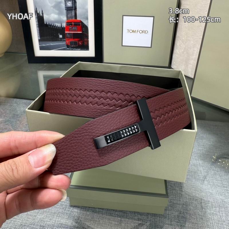 Tom Ford belt 38mmX100-125cm 8L (148)