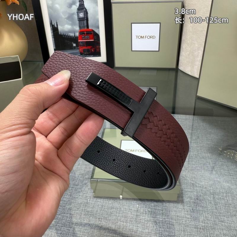 Tom Ford belt 38mmX100-125cm 8L (149)
