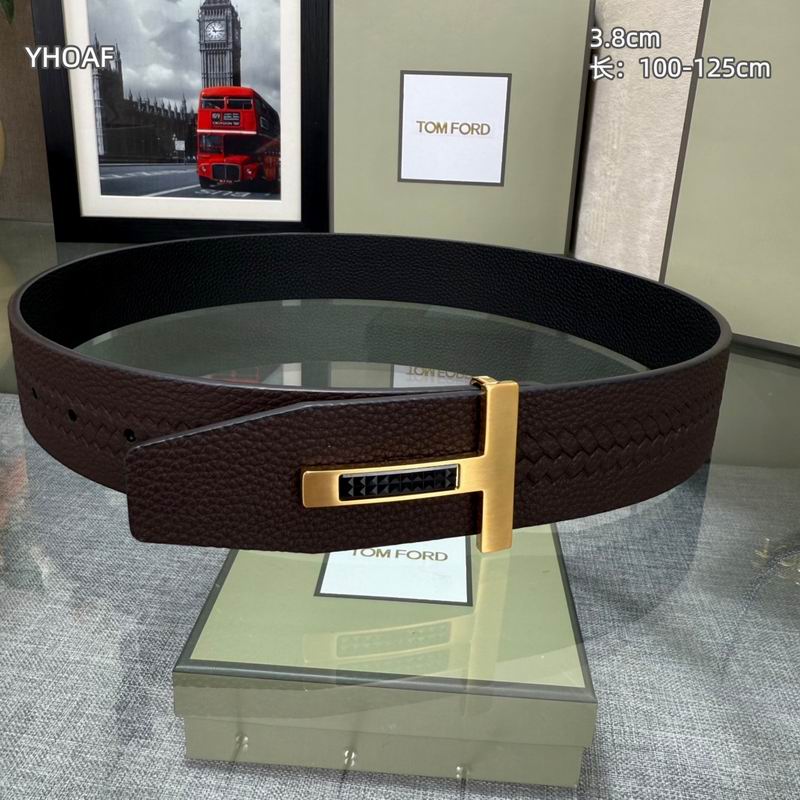 Tom Ford belt 38mmX100-125cm 8L (150)