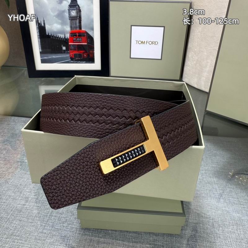 Tom Ford belt 38mmX100-125cm 8L (151)