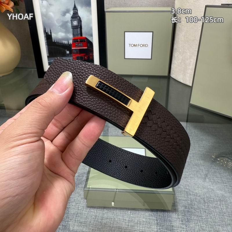 Tom Ford belt 38mmX100-125cm 8L (153)
