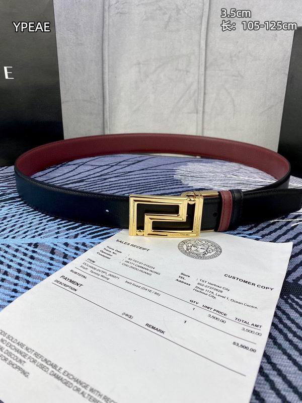 Versace belt 35mmX105-125cm 8L (25)