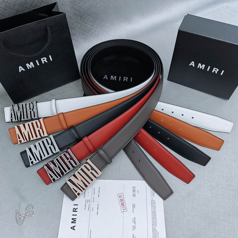 Amiri belt 38mmX90-125cm lb (17)