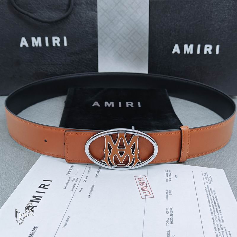 Amiri belt 38mmX90-125cm lb (21)
