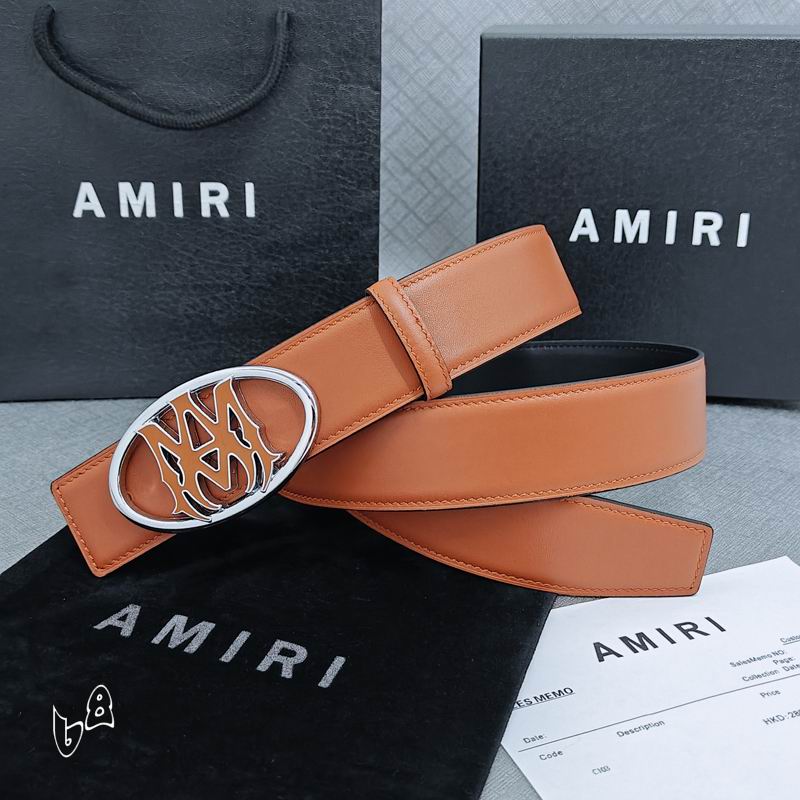 Amiri belt 38mmX90-125cm lb (23)