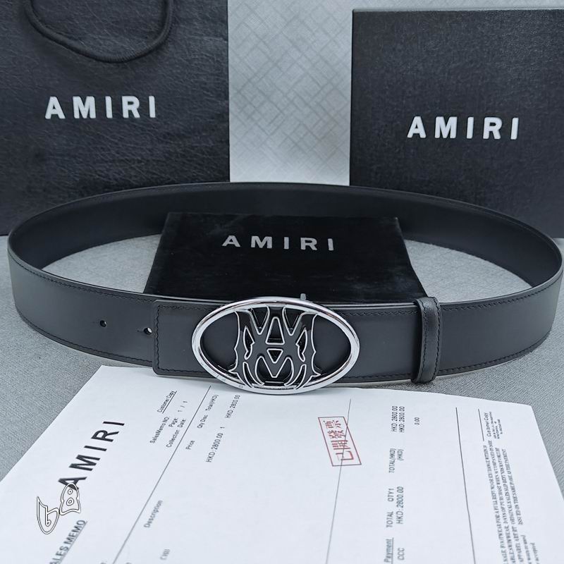Amiri belt 38mmX90-125cm lb (24)