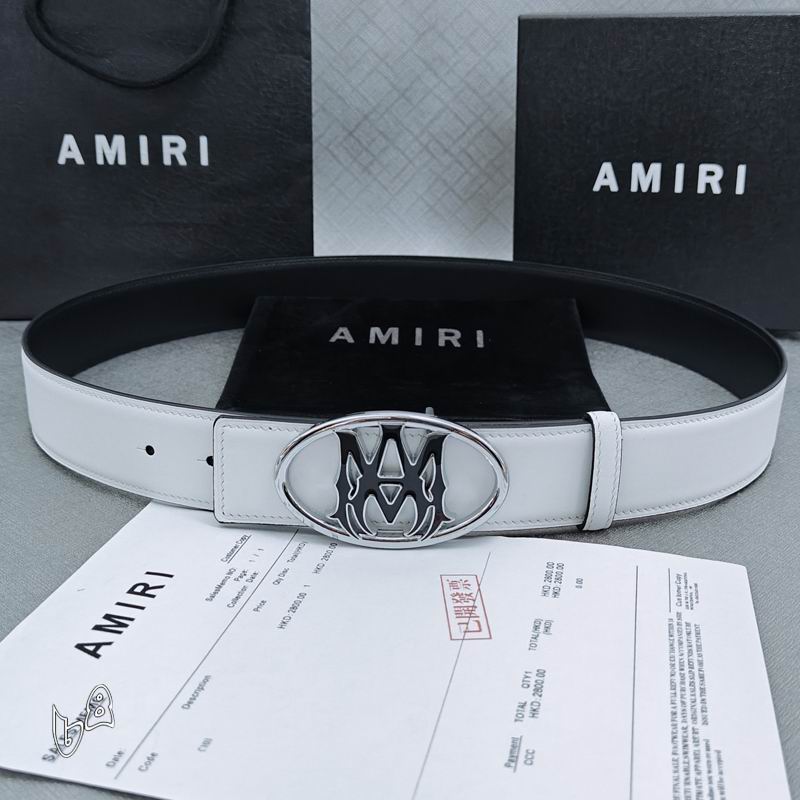 Amiri belt 38mmX90-125cm lb (30)