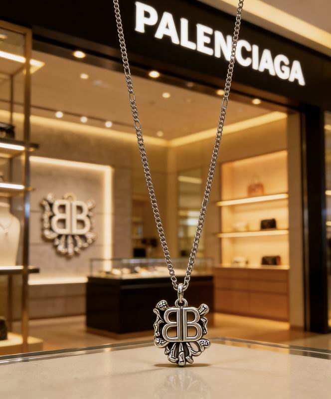 Balenciaga Necklace  03yxs109 (4)