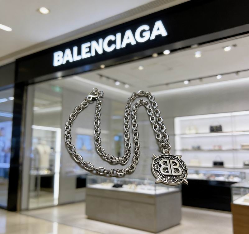 Balenciaga Necklace  03yxs114 (4)