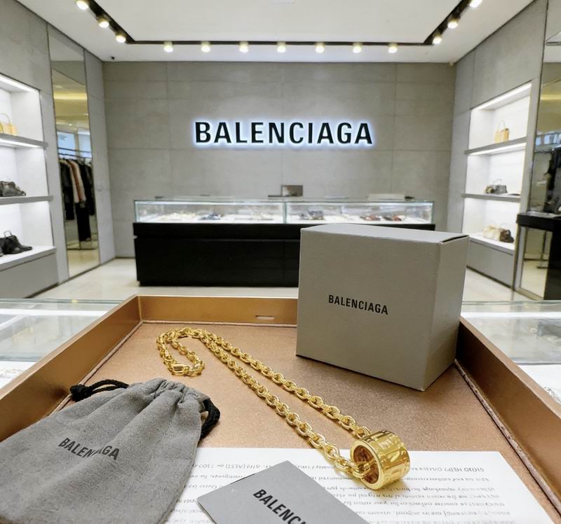 Balenciaga Necklace  03yxs48 (4)