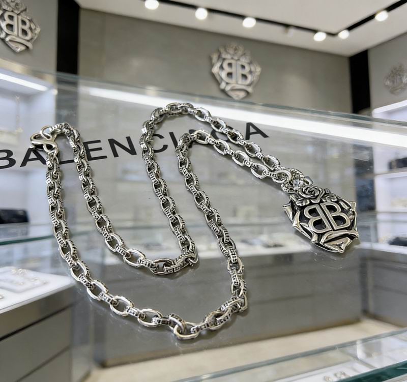 Balenciaga Necklace  03yxs52 (4)