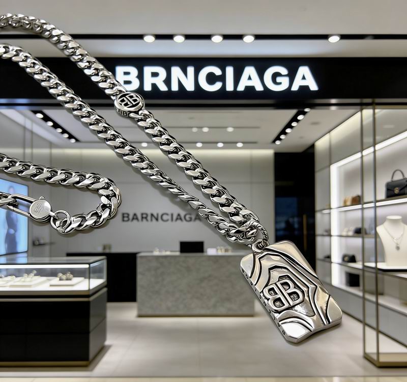 Balenciaga Necklace  03yxs59 (4)