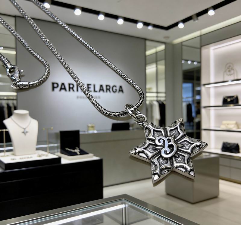 Balenciaga Necklace  03yxs71 (5)