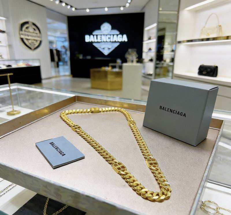 Balenciaga Necklace  04yxs121 (4)