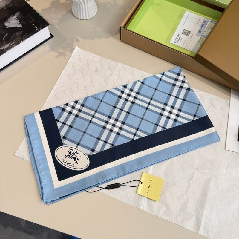 Burberry silk scarf 90X90cm E07 (15)